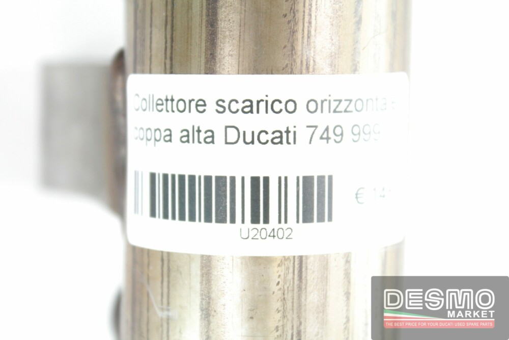 Collettore scarico orizzontale coppa alta Ducati 749 999