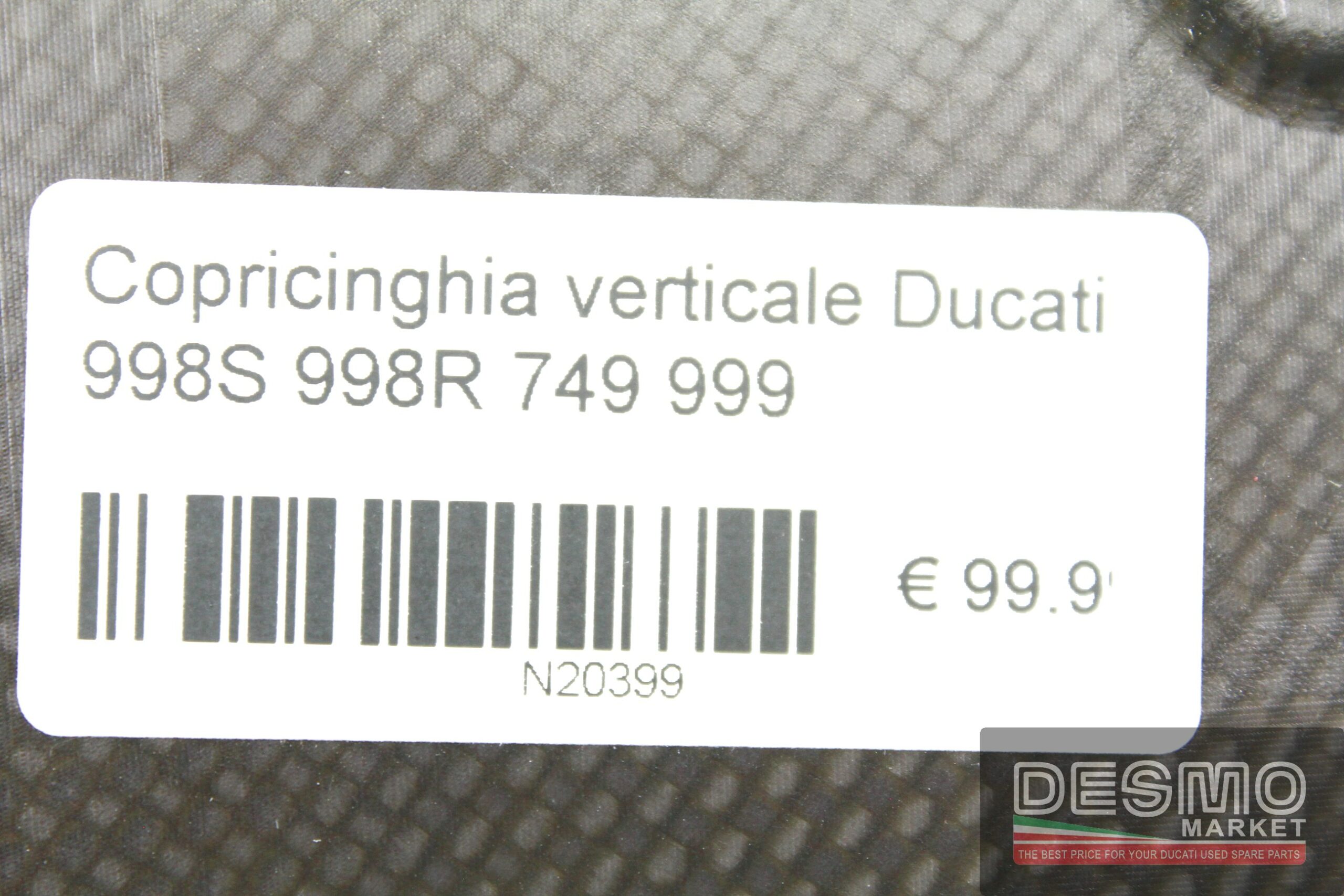 Copricinghia verticale Ducati 998S 998R 749 999