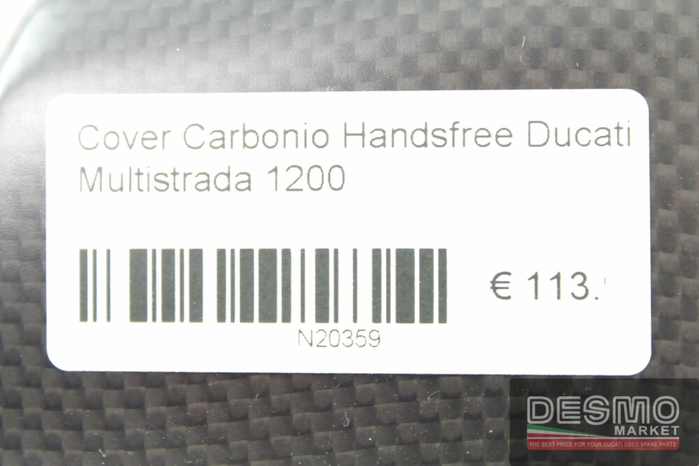 Cover Carbonio Handsfree Ducati Multistrada 1200