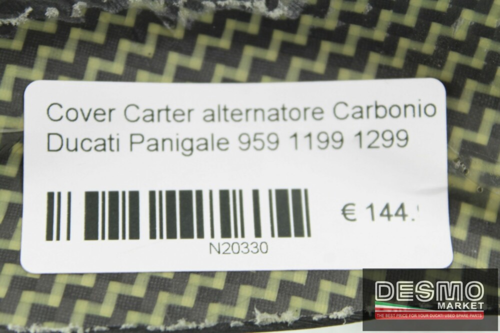Carbon alternator carter Cover Ducati Panigale 959 1199 1299 - Image 3