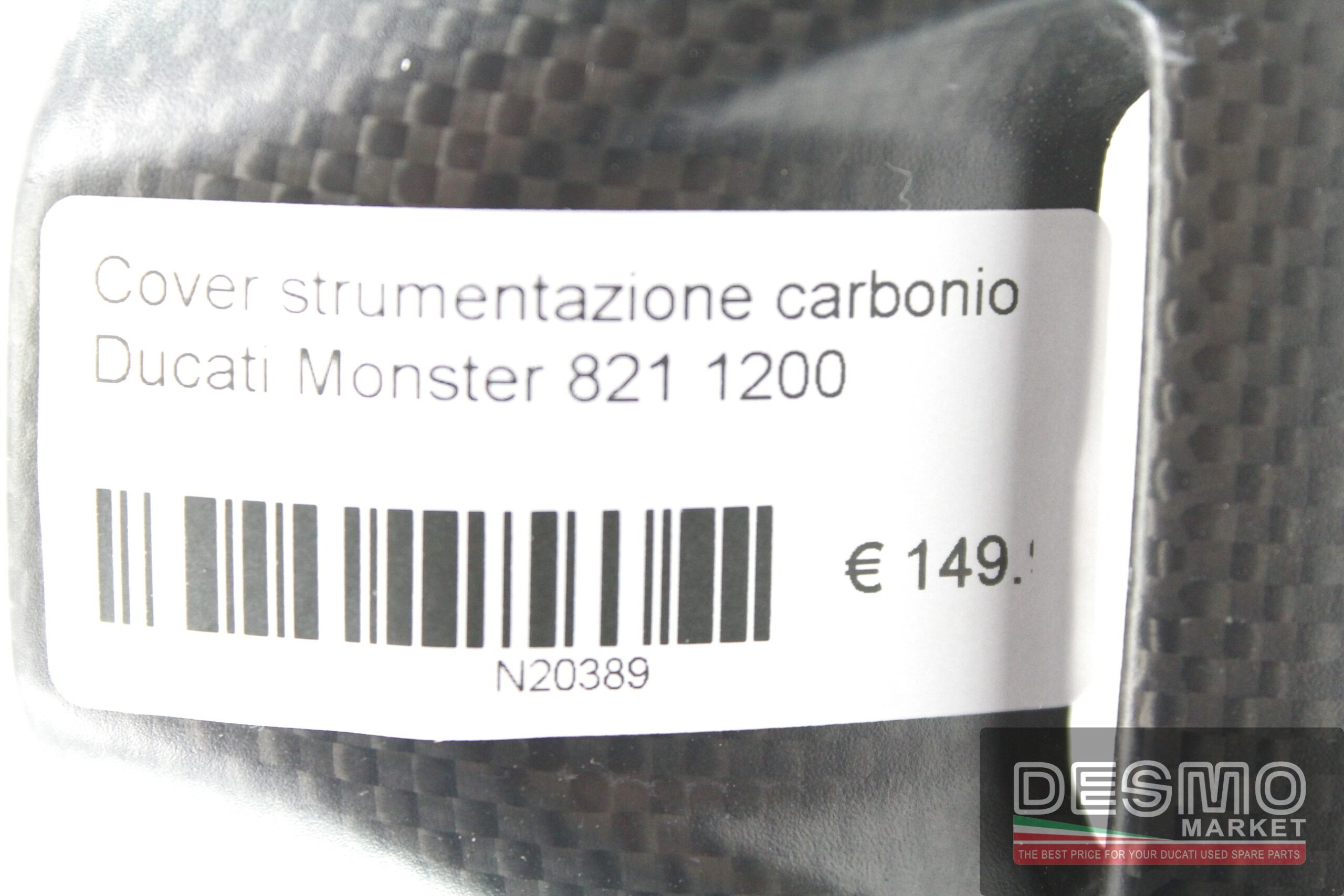 Cover strumentazione carbonio Ducati Monster 821 1200