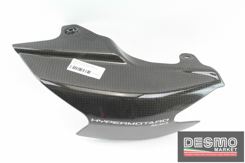 Fianchetto Sottosella Sinistro Carbonio Ducati Hypermotard 796 1100