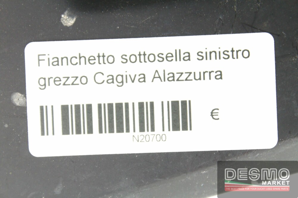 Fianchetto sottosella sinistro grezzo Cagiva Alazzurra