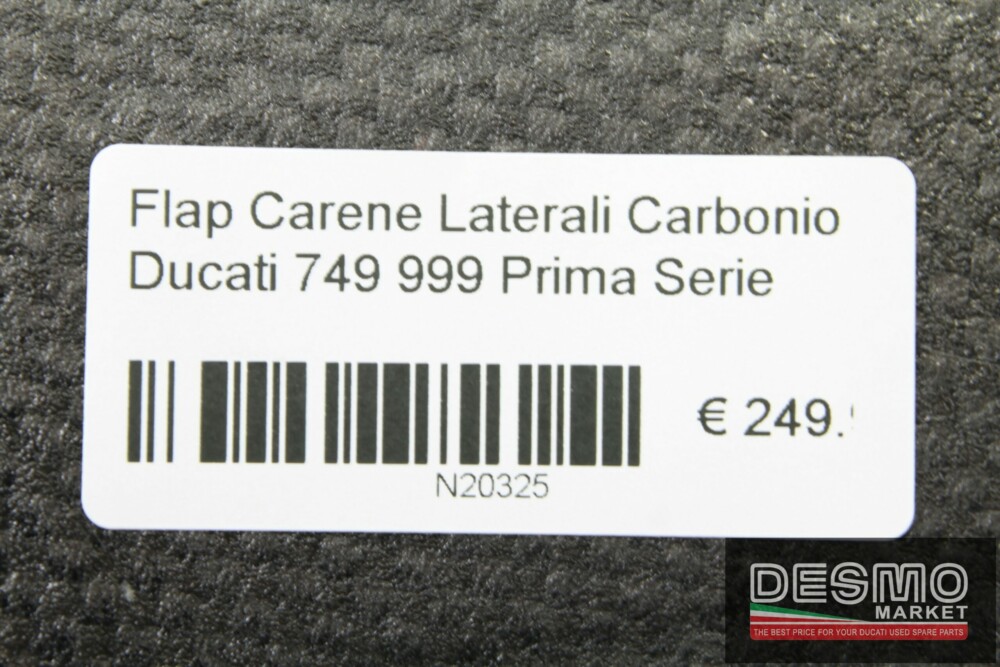 Flap Carene Laterali Carbonio Ducati 749 999 Prima Serie