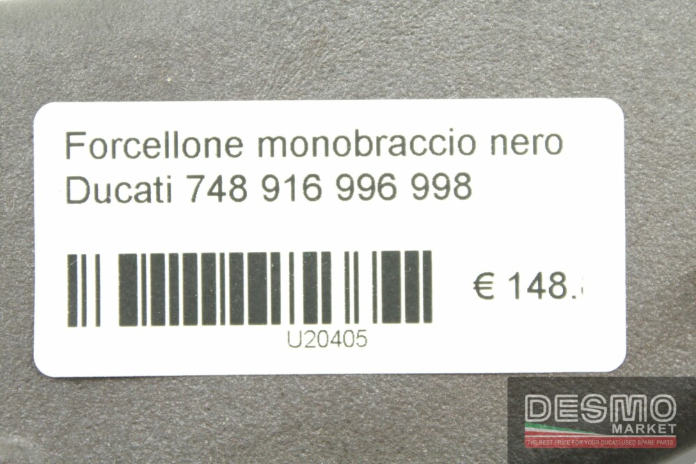 Forcellone monobraccio nero Ducati 748 916 996 998