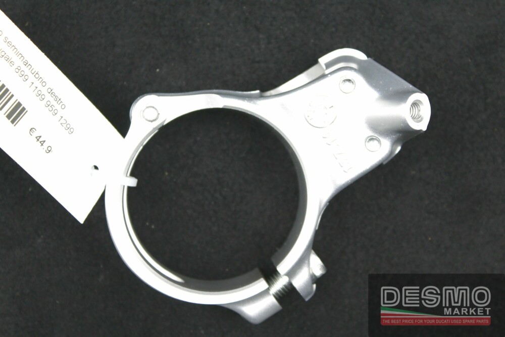 morsetto semimanubrio destro ducati panigale 899 1199 959 1299