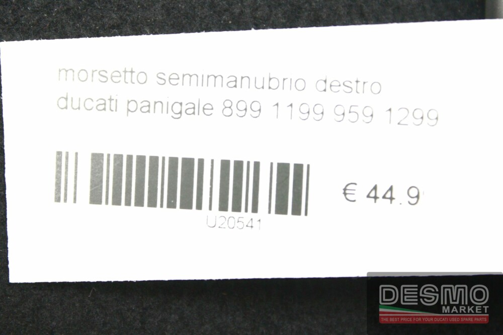 morsetto semimanubrio destro ducati panigale 899 1199 959 1299