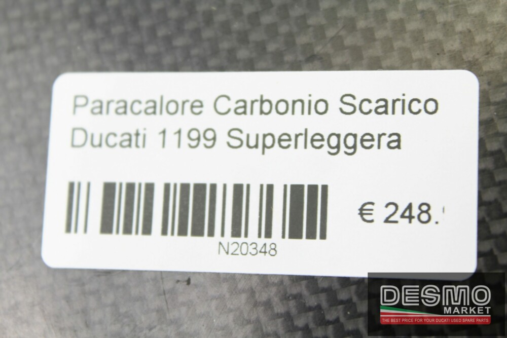 Paracalore Carbonio Scarico Ducati 1199 Superleggera