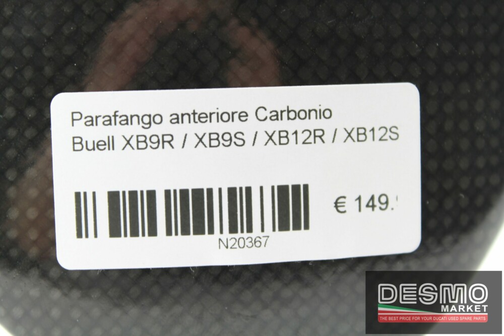 Parafango anteriore Carbonio Buell XB9R / XB9S / XB12R / XB12S