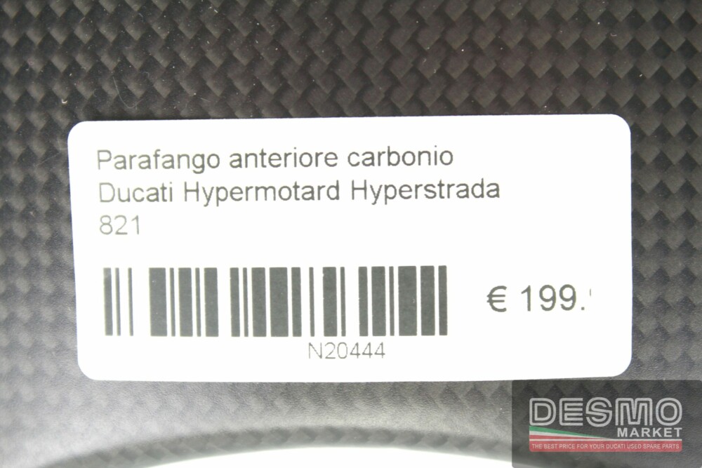 Parafango anteriore carbonio Ducati Hypermotard Hyperstrada 821