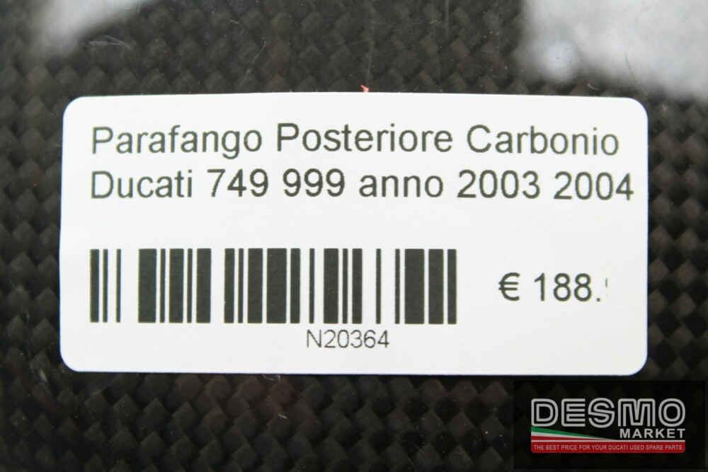 Parafango Posteriore Carbonio Ducati 749 999 anno 2003 2004