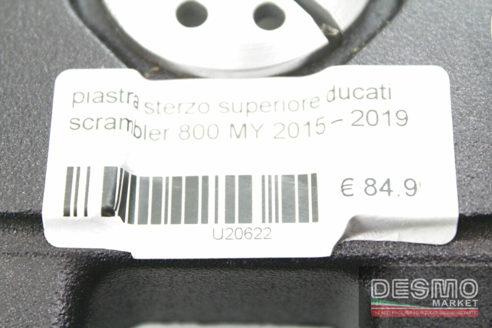 piastra sterzo superiore ducati scrambler 800 MY 2015 – 2019