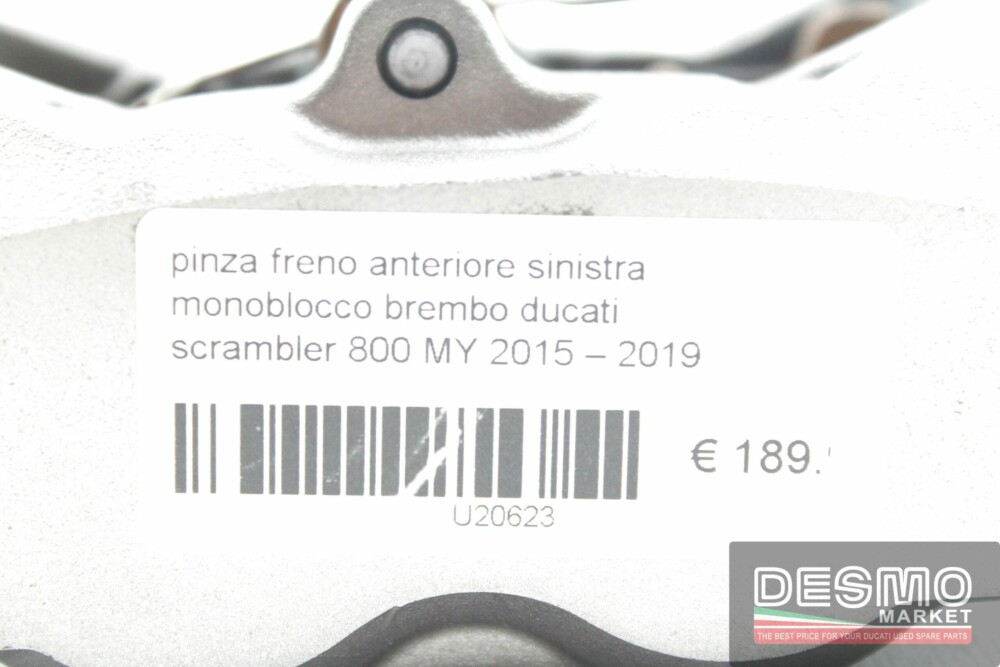 pinza freno anteriore sinistra brembo ducati scrambler 800 MY 2015-2019