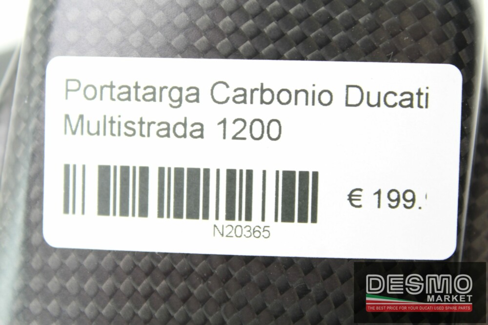 Portatarga Carbonio Ducati Multistrada 1200