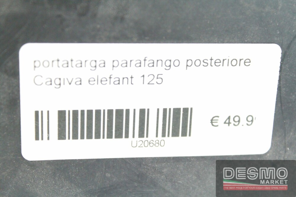 portatarga parafango posteriore Cagiva elefant 125