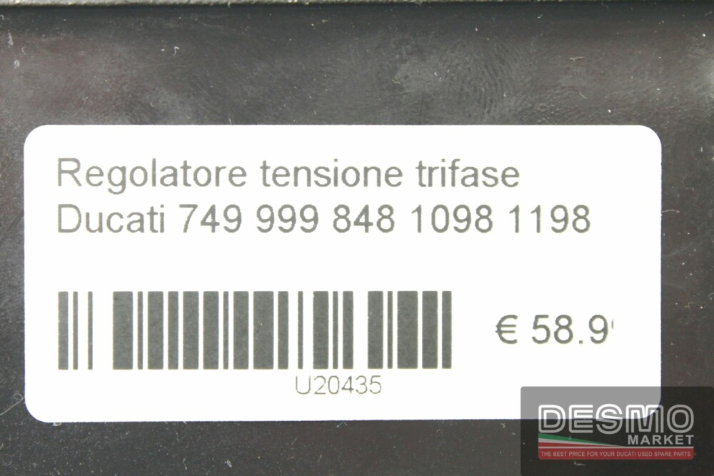 Regolatore tensione trifase Ducati 749 999 848 1098 1198