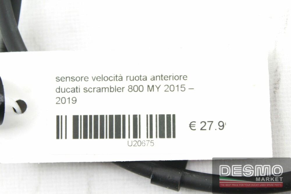 sensore velocità ruota anteriore ducati scrambler 800 MY 2015 – 2019