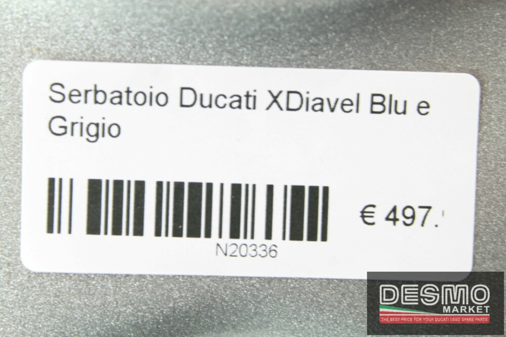 Serbatoio Ducati XDiavel Blu e Grigio
