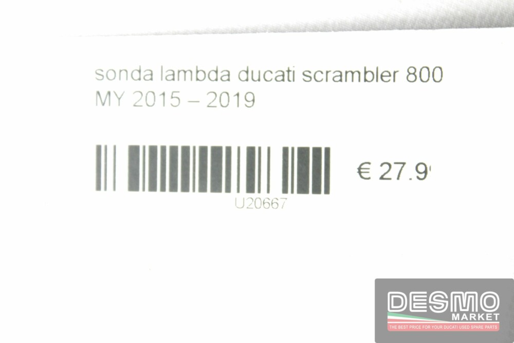 sonda lambda ducati scrambler 800 MY 2015 – 2019