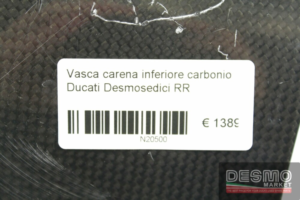 Vasca carena inferiore carbonio Ducati Desmosedici RR