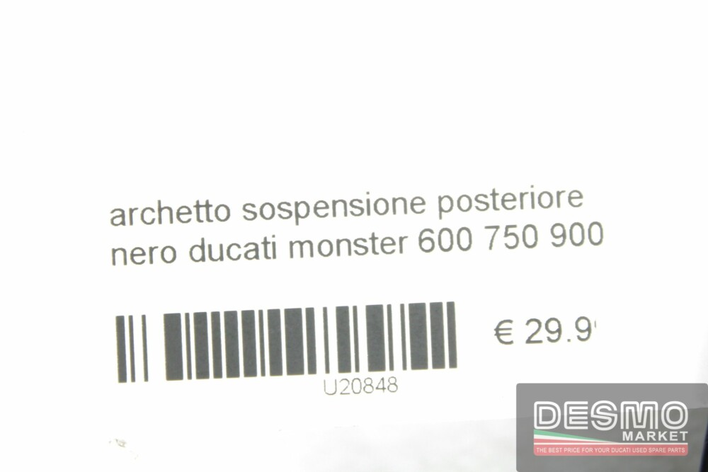 Archetto sospensione posteriore nero Ducati Monster 600 750 900