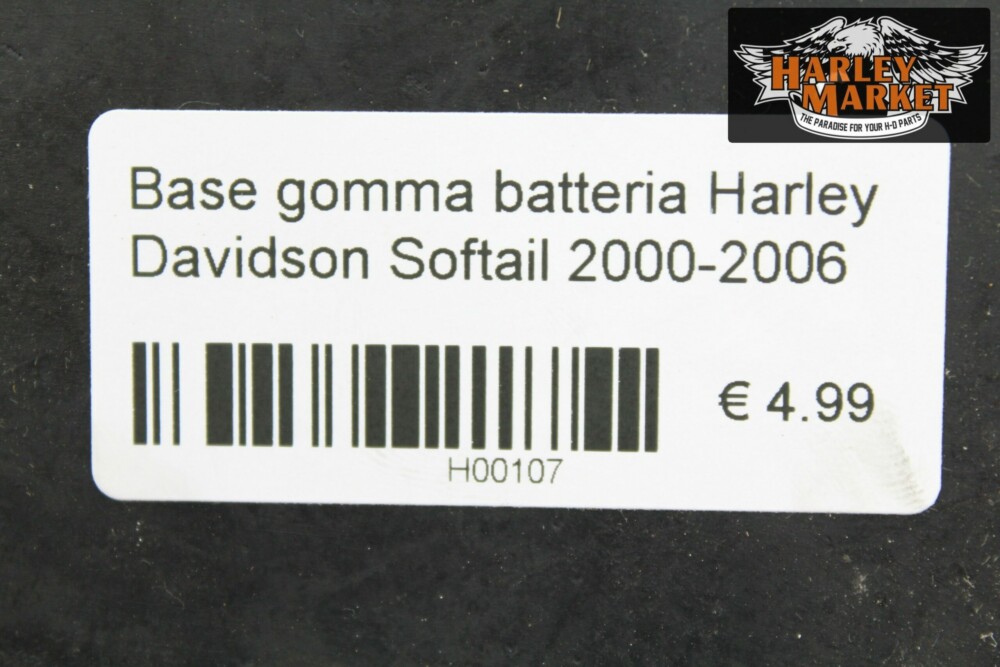 Base gomma batteria Harley Davidson Softail 2000-2006