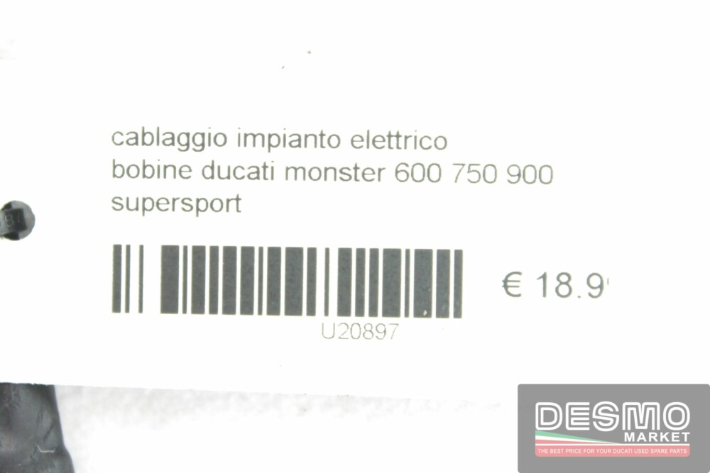 Cablaggio impianto elettrico bobine Ducati Monster 600 750 900 SS