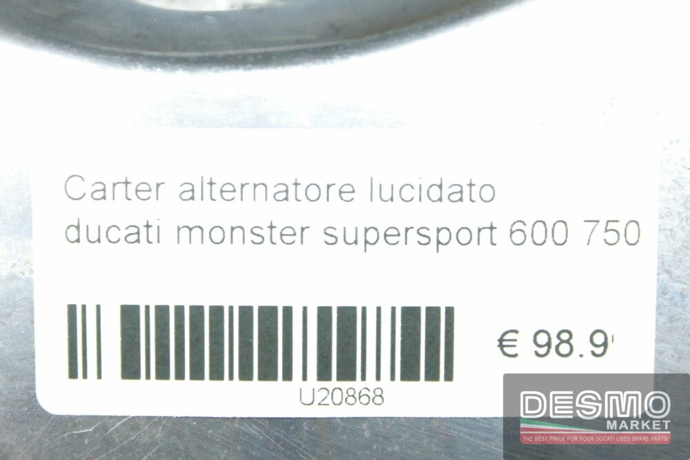 Carter alternatore lucidato Ducati Monster Supersport 600 750