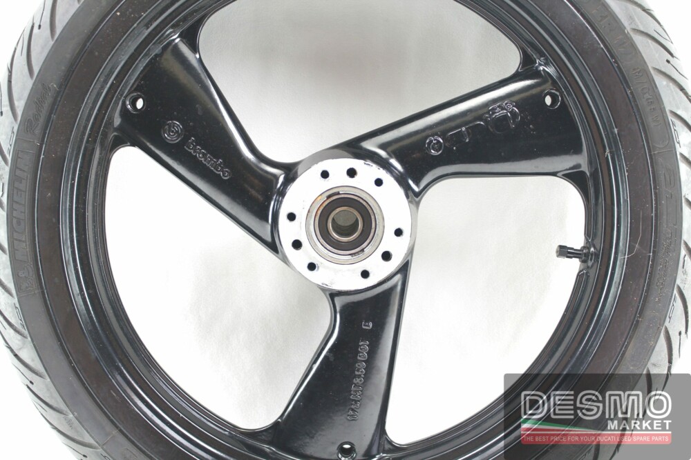 Cerchio ruota anteriore 3 razze 3,5x 17 Ducati Monster Superspoort