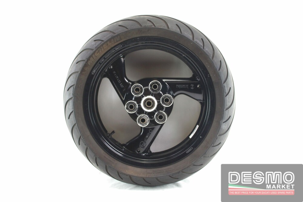 Cerchio ruota posteriore 4,5×17 Ducati Monster Supersport nero