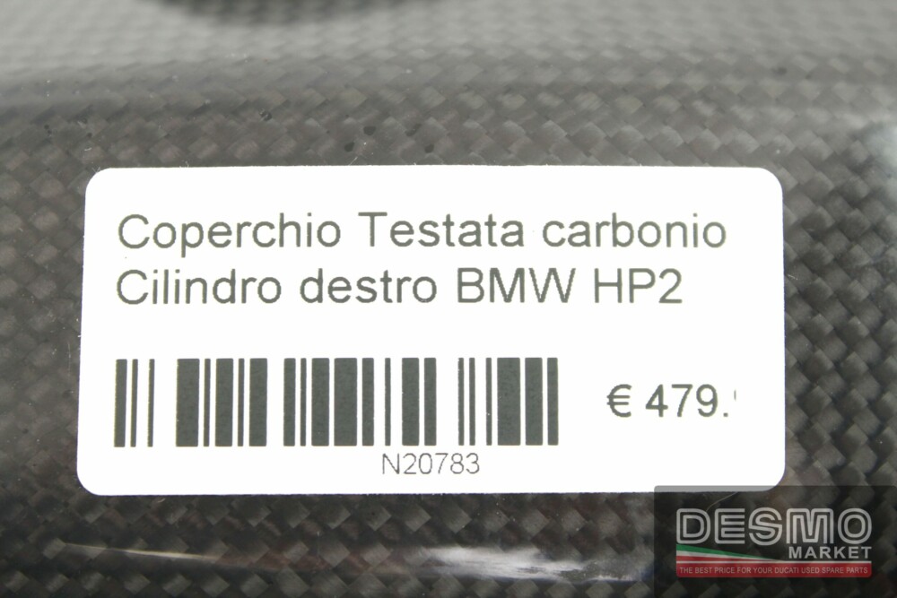 Coperchio Testata carbonio Cilindro destro BMW HP2