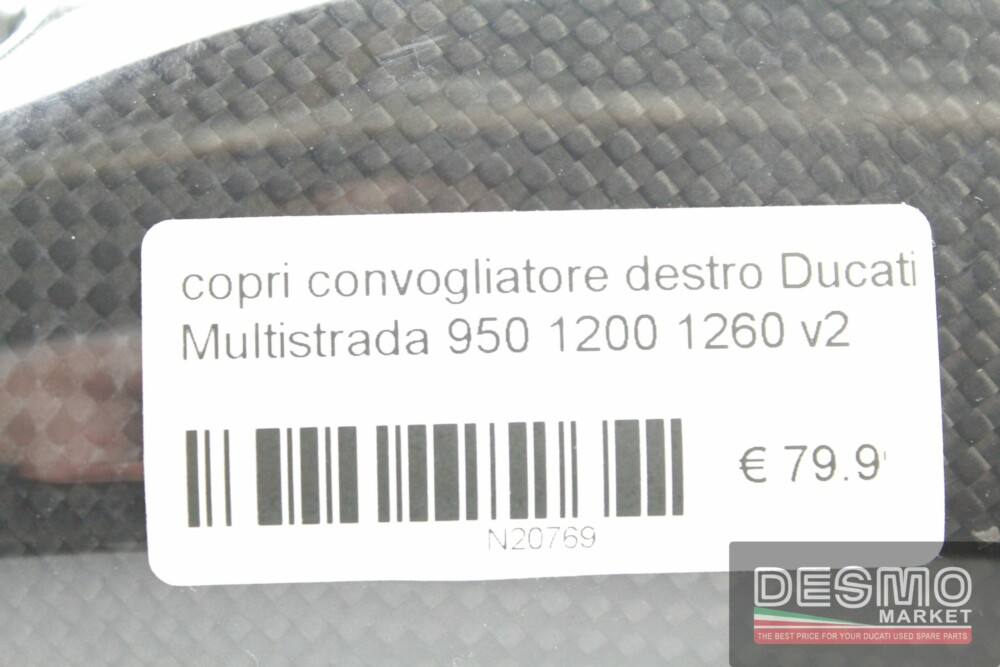 copri convogliatore destro Ducati Multistrada 950 1200 1260 v2