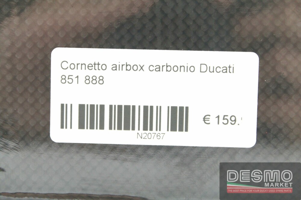 Cornetto airbox carbonio Ducati 851 888