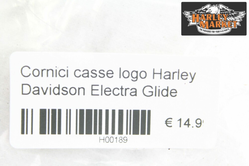 Cornici casse logo Harley Davidson Electra Glide