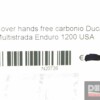 Cover hands free carbonio Ducati Multistrada Enduro 1200 USA
