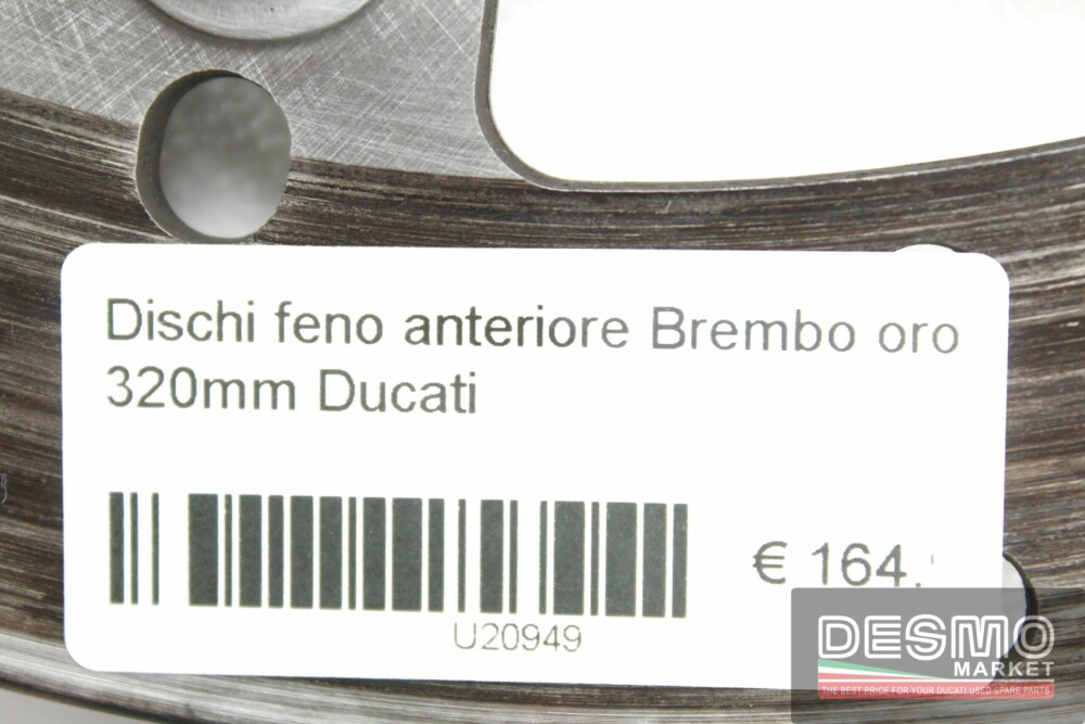 Dischi feno anteriore Brembo Oro 320mm Ducati
