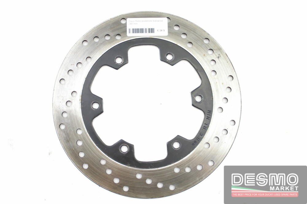 Disco freno posteriore bibraccio 240 mm Ducati