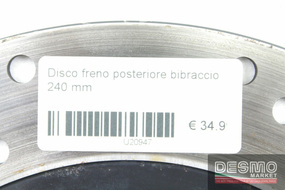 Disco freno posteriore bibraccio 240 mm Ducati