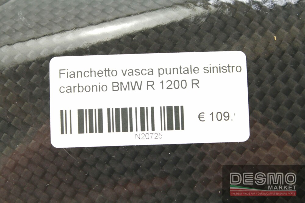 Fianchetto vasca puntale sinistro carbonio BMW R 1200 R