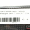 Carbon right side insert Ilmbergher BMW r1200 r 2011-2014 - Image 5