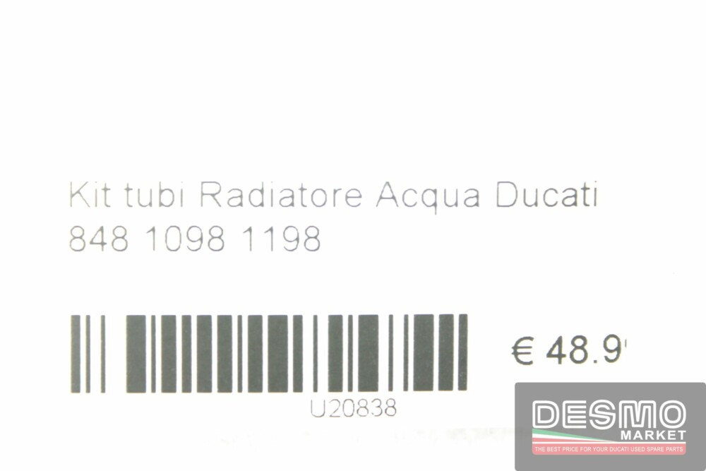 Kit tubi Radiatore Acqua Ducati  848 1098 1198
