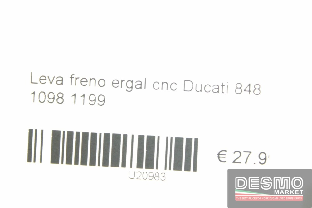 Leva freno ergal CNC Ducati 848 1098 1198