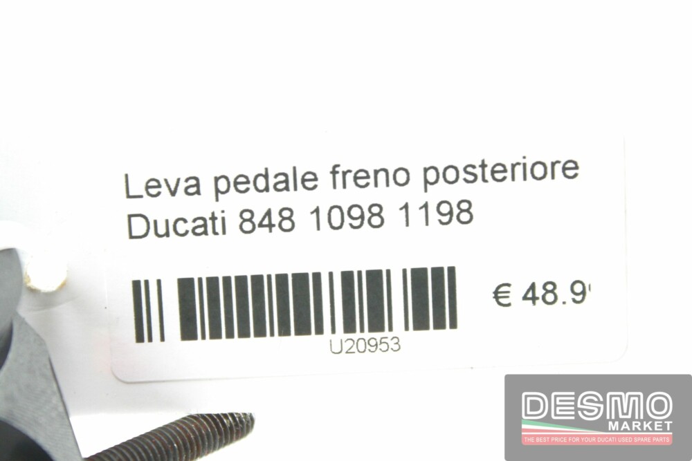 Leva pedale freno posteriore Ducati 848 1098 1198