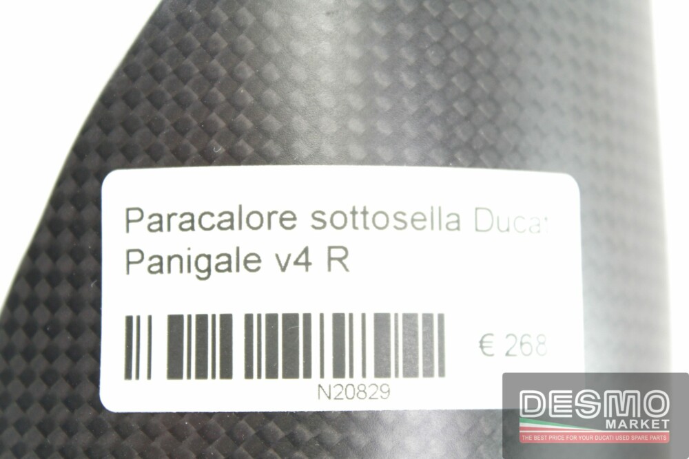 Paracalore sottosella Ducati Panigale v4 R