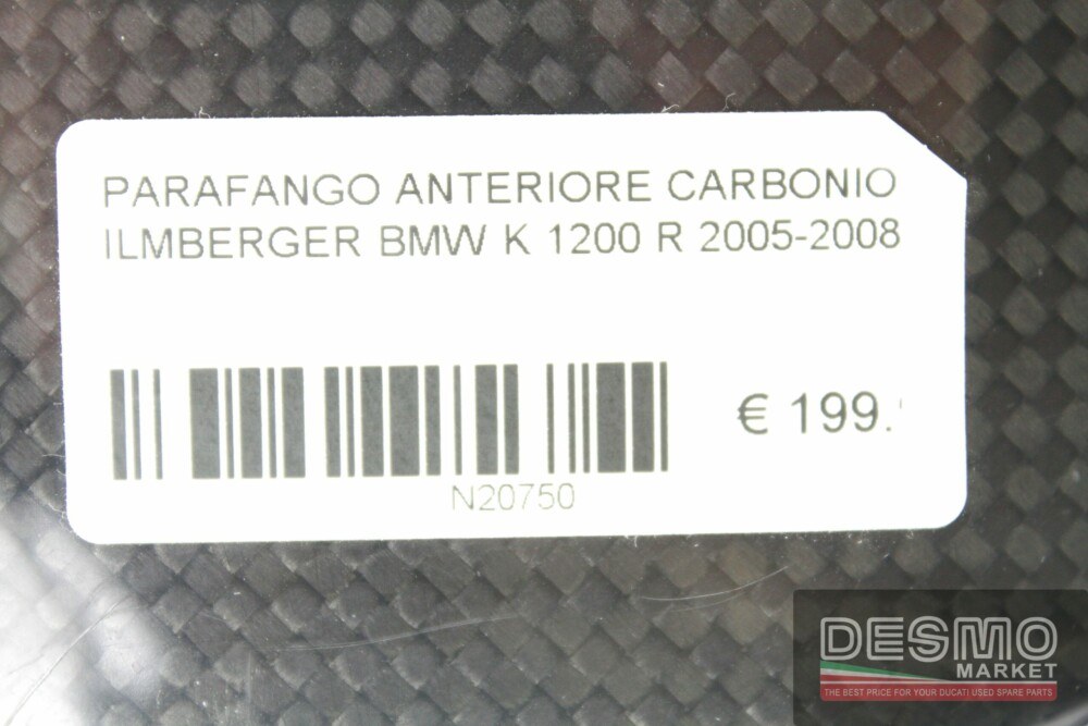 PARAFANGO ANTERIORE CARBONIO ILMBERGER BMW K 1200 R 2005-2008
