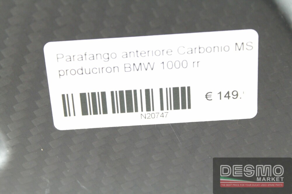 Parafango anteriore Carbonio MS production BMW 1000 rr