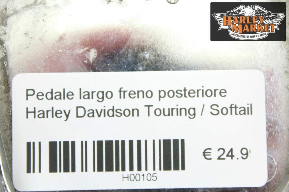 Pedale largo freno posteriore Harley Davidson Touring / Softail