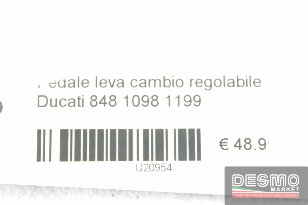 Pedale leva cambio regolabile Ducati 848 1098 1198