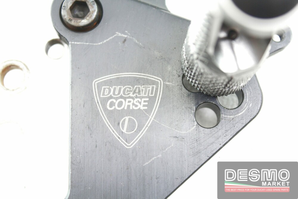 Pedane ergal cnc regolabili Ducati 848 1098 1198