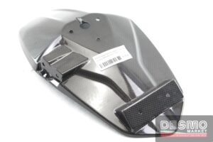 Porta targa Basso Carbonio lucido Ducati Monster 821 1200